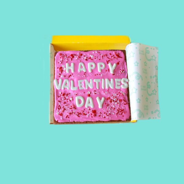 Bash Box Valentine's Day- Message Slab